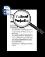What You Need to Know About “Without Prejudice” Letters